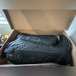 Kenzie Wide Calf Tall Western Boots